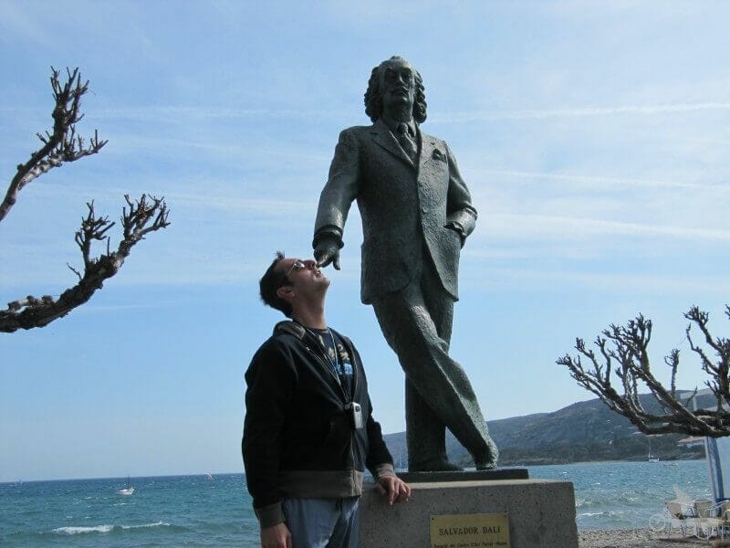 estatua dali cadaques