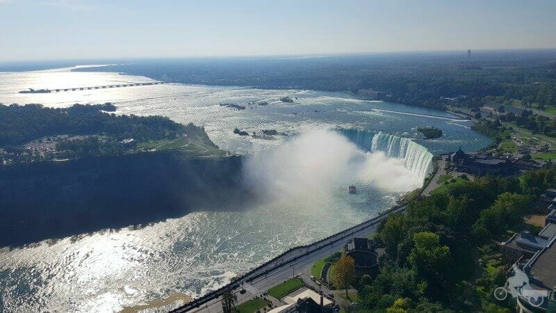 vistas desde la torre skylon tower niagara falls