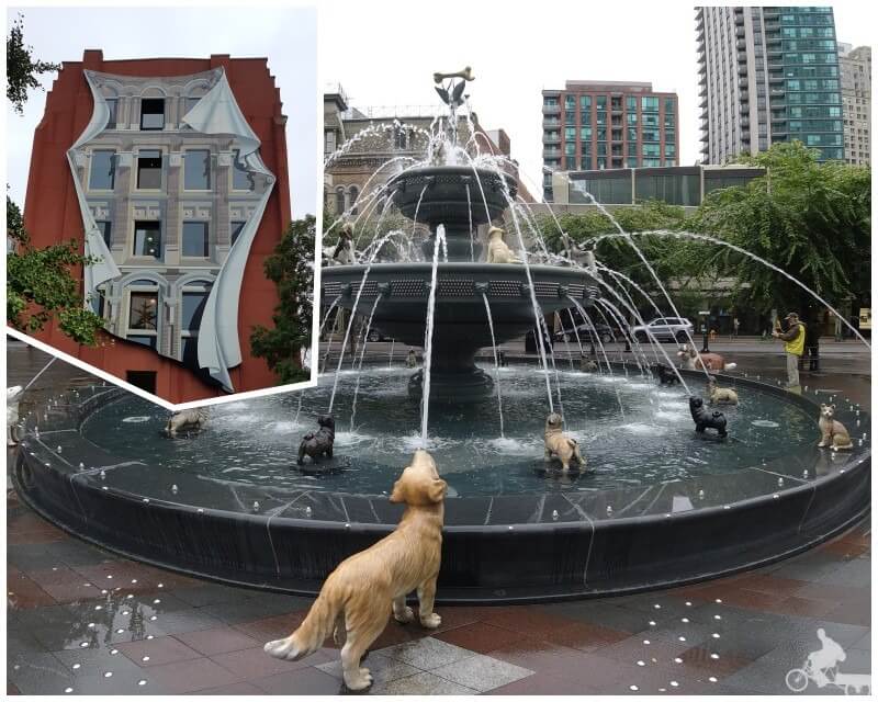 fuente perros - qué ver en Toronto en 2 días