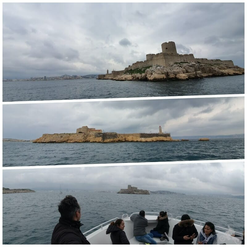 isla de IF desde el mar