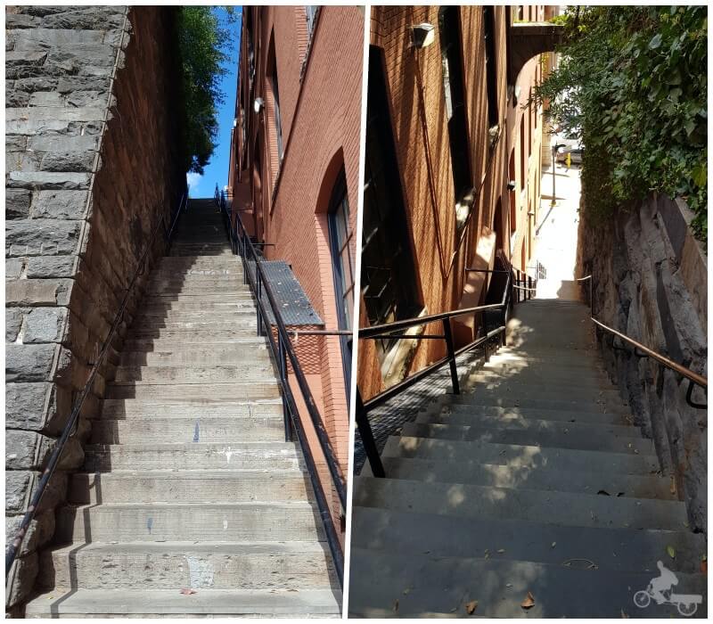 escaleras exorcista pelicula