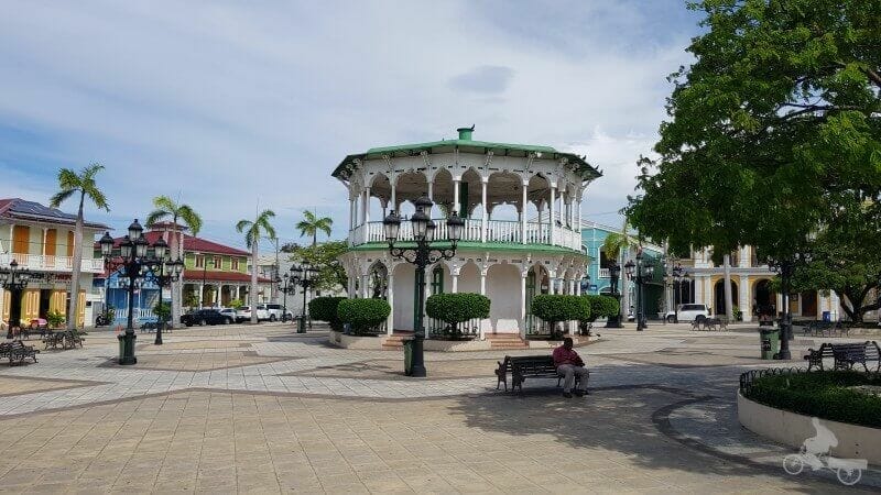 parque central de Puerto Plata