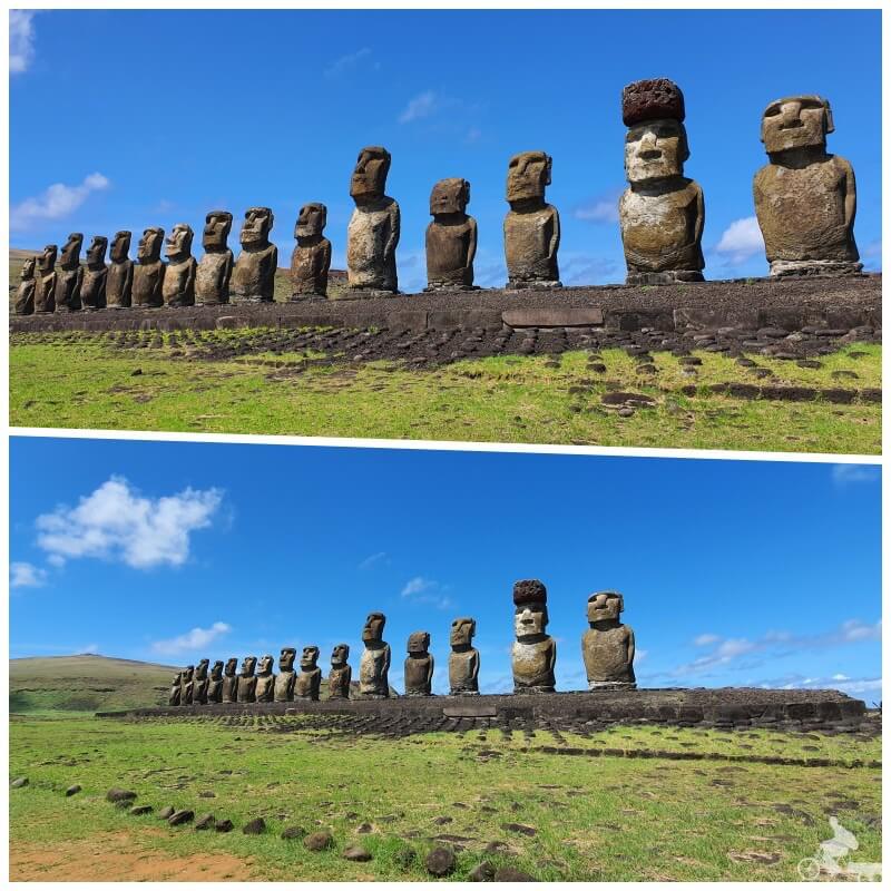 ahu tongariki moais