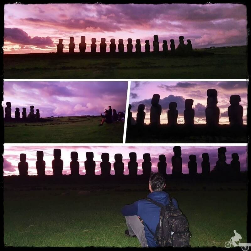 amanecer en Tongariki