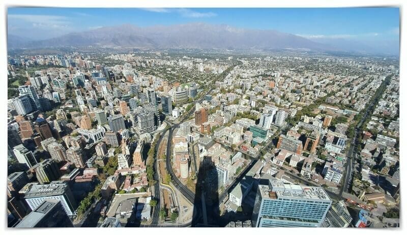 andes de santiago de chile - visitar Sky Costanera