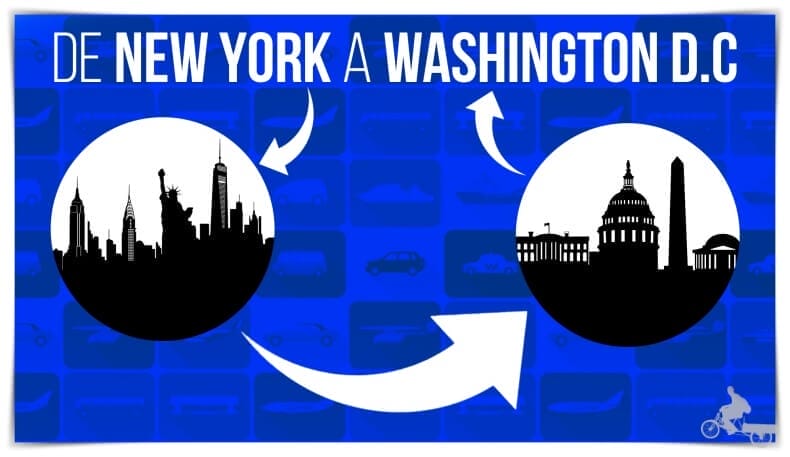 cómo ir de nueva york a washington