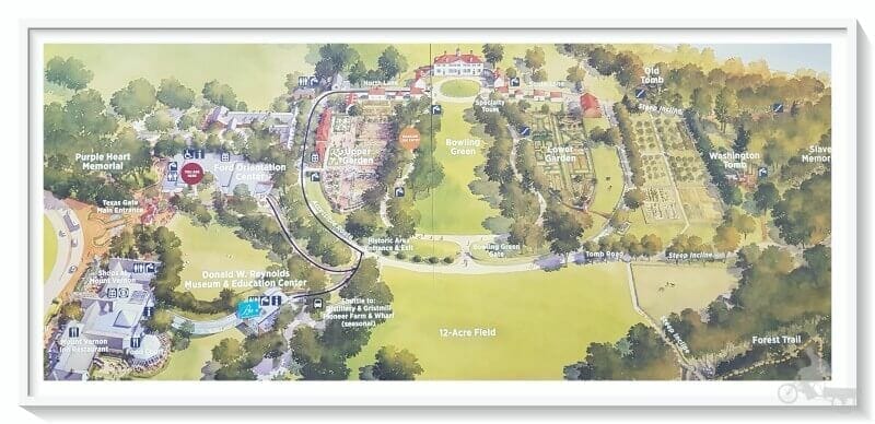 mapa mount vernon