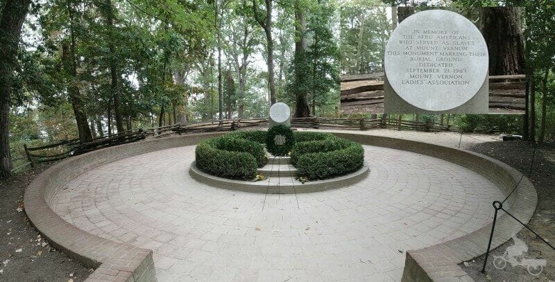 memorial esclavos mount vernon