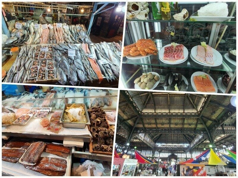 mercado central Santiago chile