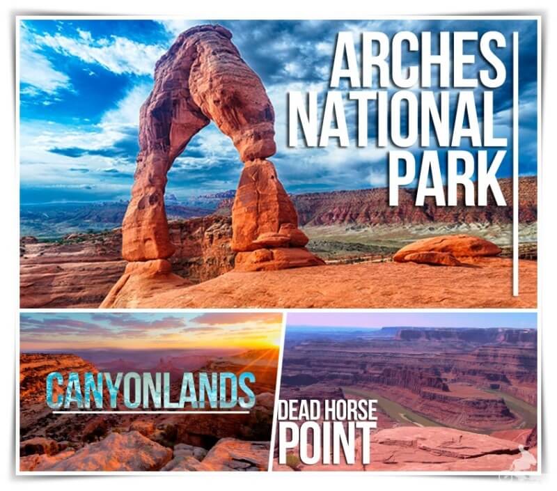 parques nacionales cerca de Moab Utah