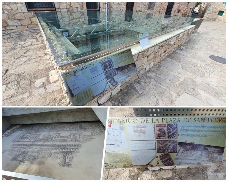 Mosaico de la plaza de San Pedro