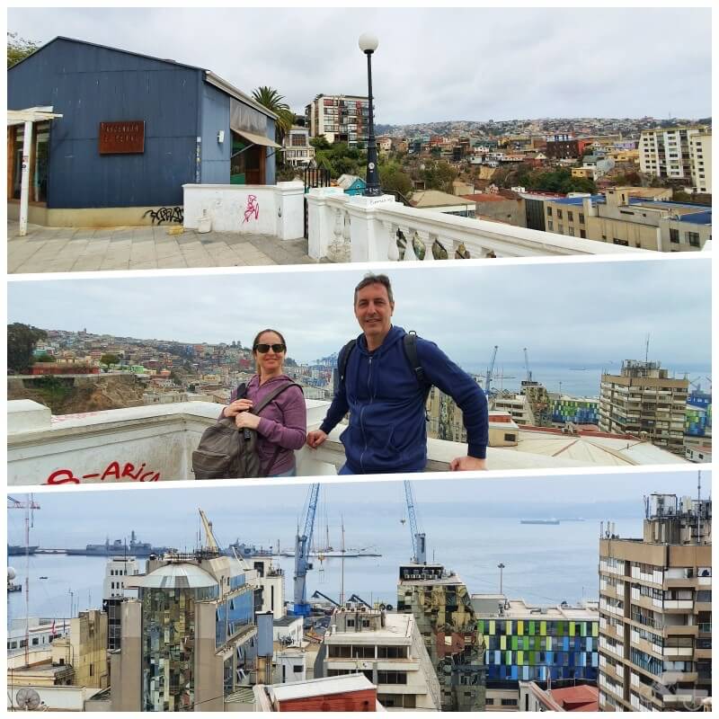 vistas Valparaiso desde Cerro Alegre