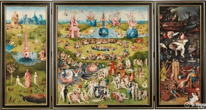 Jardín de las Delicias - mejores obras del museo del Prado