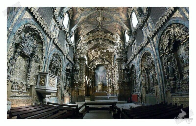 iglesia de Santa Clara - qué visitar en Oporto