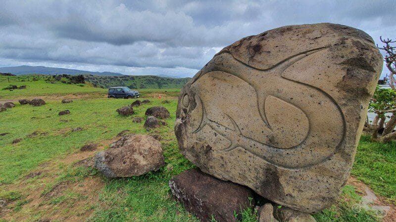 entrada de Orongo rapa Nui