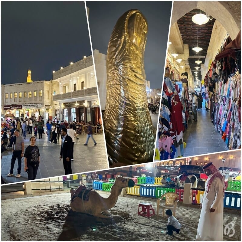 Zoco Doha de noche