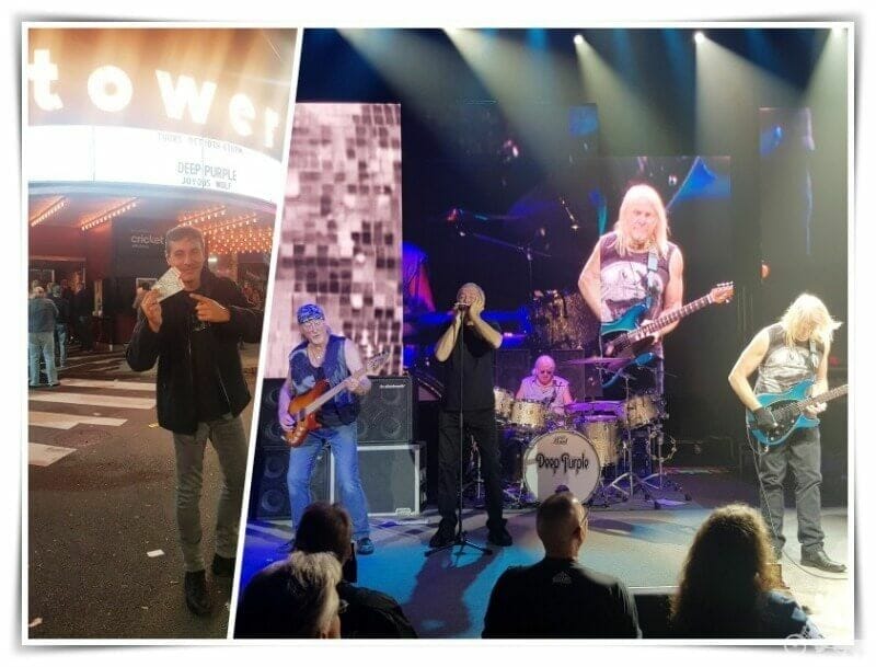 Deep purple en Filadelfia