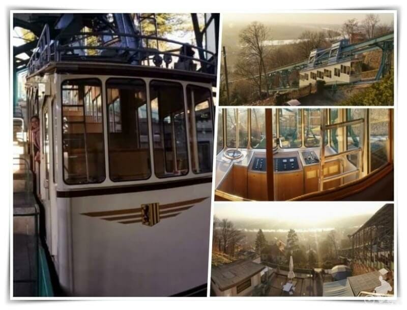 Schwebebahn, el funicular monorrail suspendido