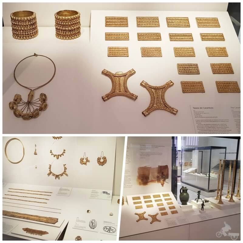  Tesoro Carambolo - mejores obras del museo Arqueológico Nacional