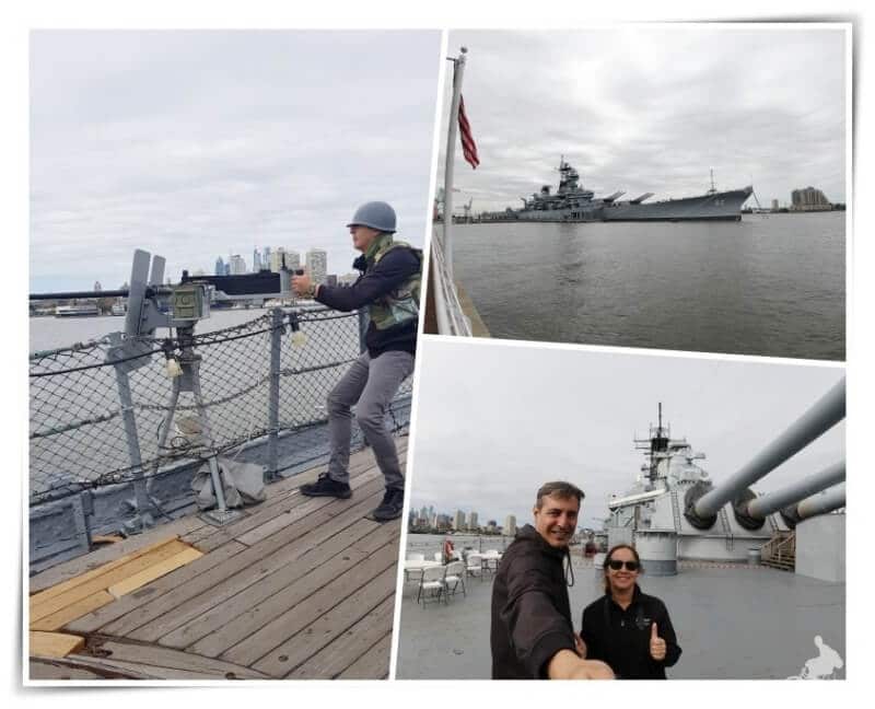 uss new jersey - Filadelfia en 3 días