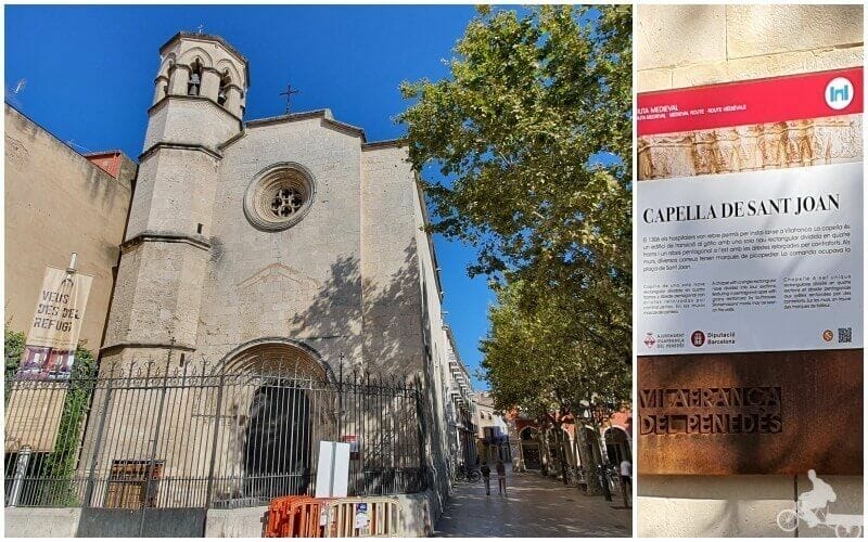 iglesia de Sant Joan - qué ver en Vilafranca del Penedès