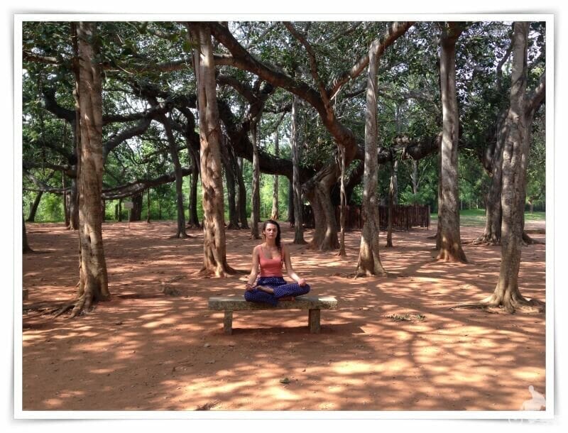 meditación en India