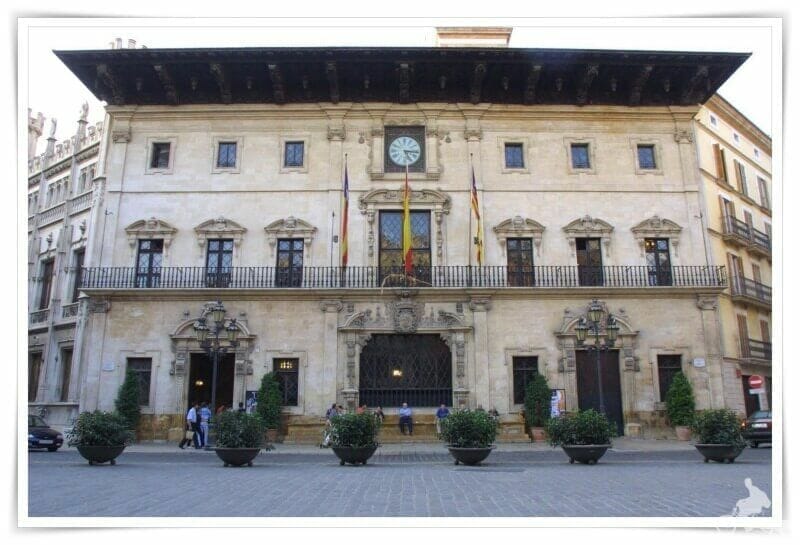 Fachada ayuntamiento de Palma de Mallorca