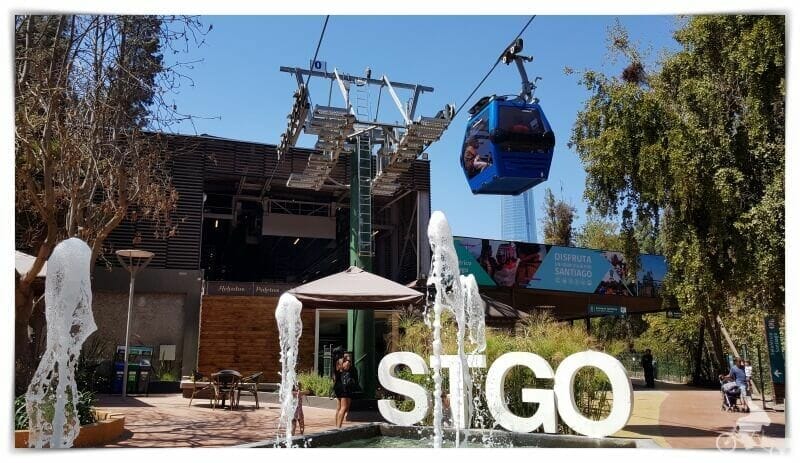 teleférico de Santiago de Chile