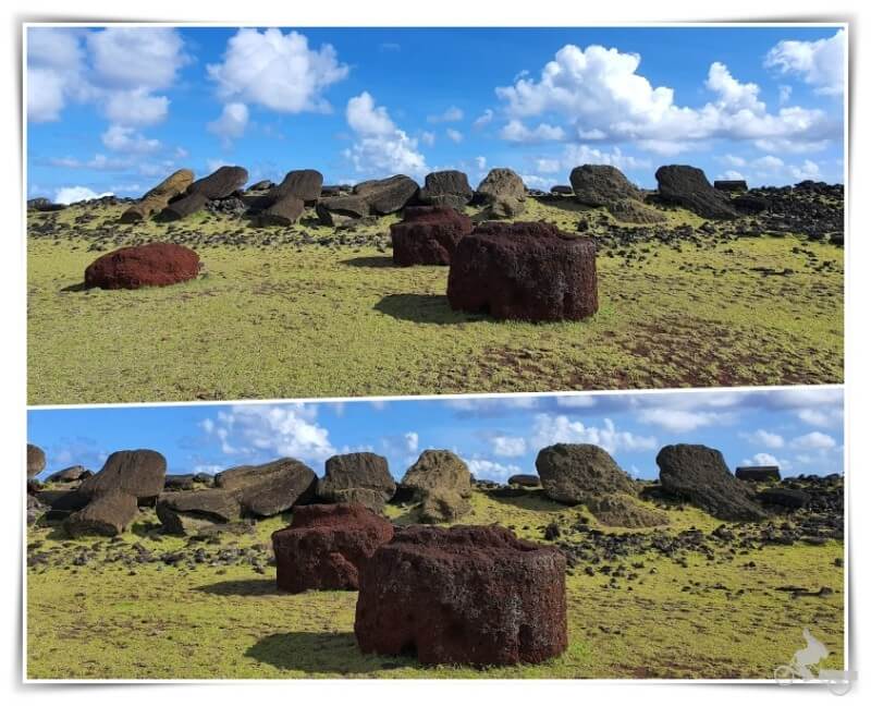 Ahu Hanga Teé (Vaihu) - norte isla de Pascua