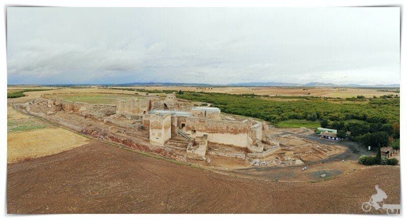 castillo de Calatrava la Vieja en ciudad real