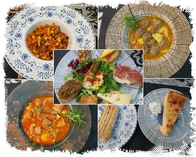 comida restaurante lo Nuestro de Toledo