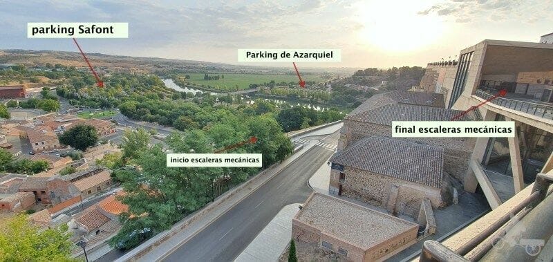 donde aparcar en Toledo