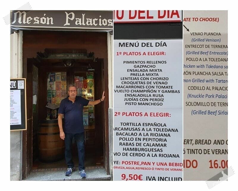 meson palacios restaurante de Toledo