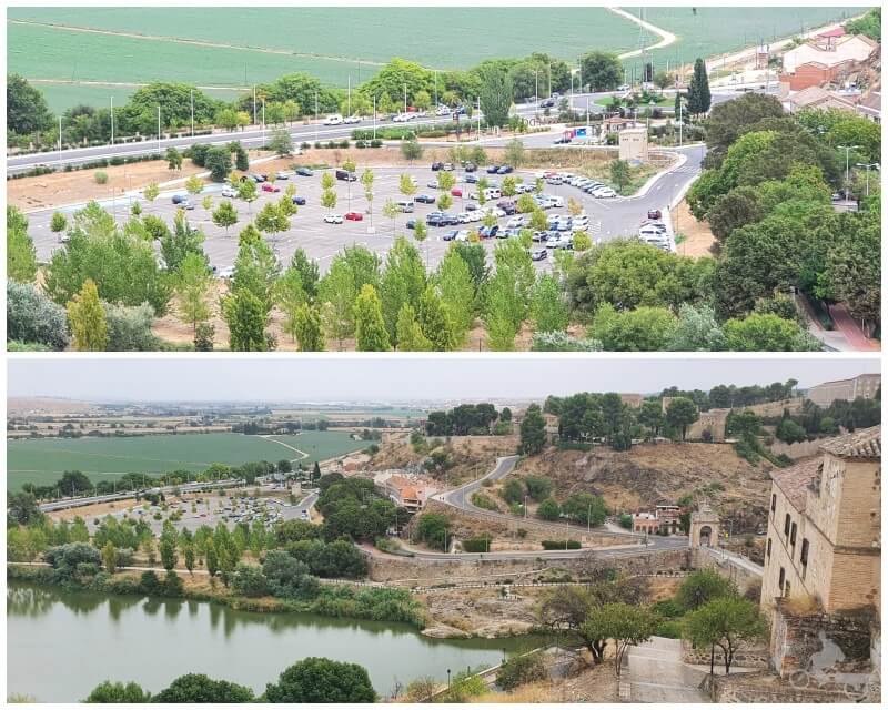 parking de azarquiel en Toledo capital