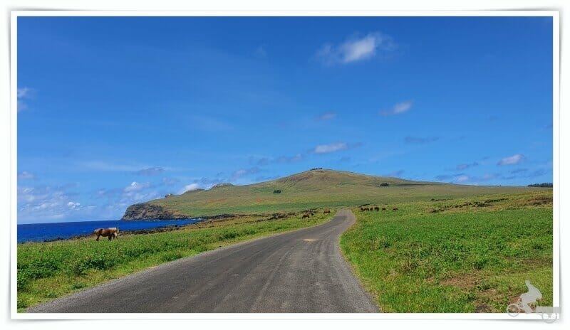 volcán poike - norte de isla de Pascua