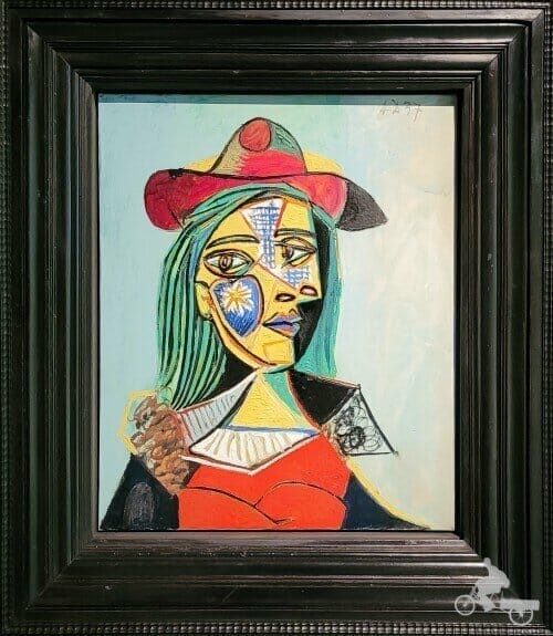 Mujer con sombrero y cuello de piel (Marie-Thérèse Walter)