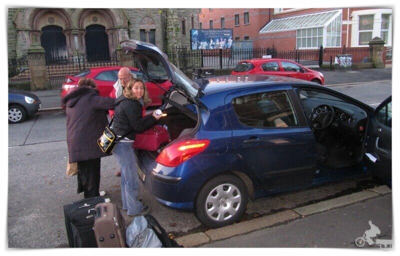 coche de alquiler en Irlanda