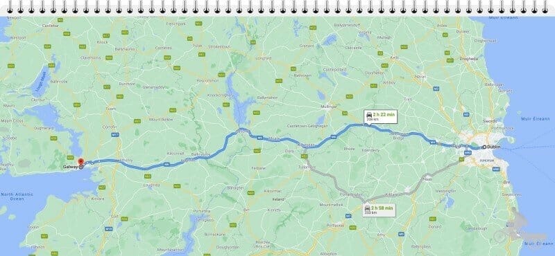 ir a galway -desde dublin por carretera