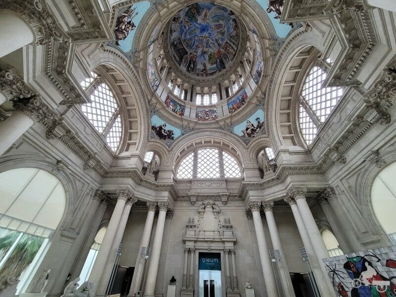 sala de la cúpula del Palau Nacional Mejores obras del MNAC 