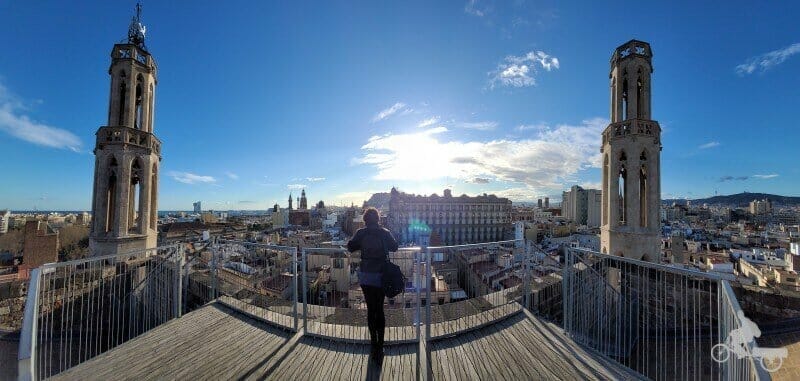 terrazas de la catedral del Mar