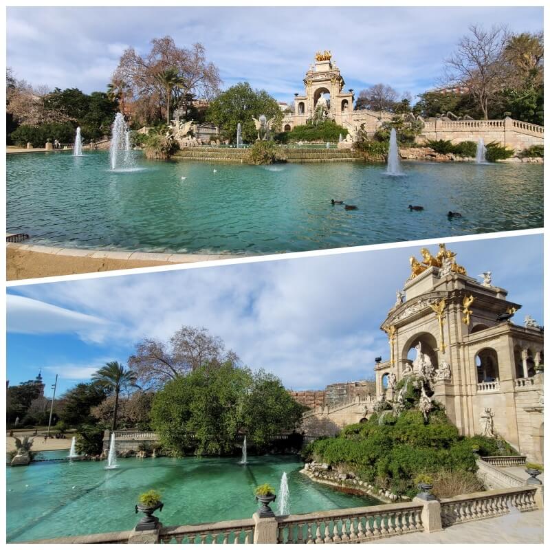 cascada monumental parque ciutadella