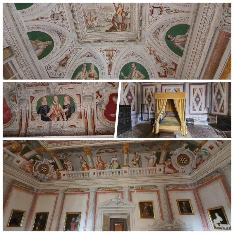 estancias del palacio del marqués de Santa Cruz