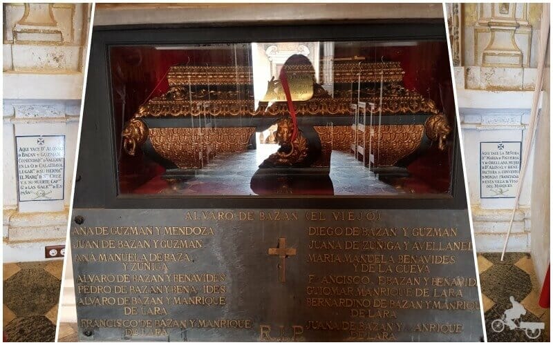 sepulcro de Álvaro Bazán