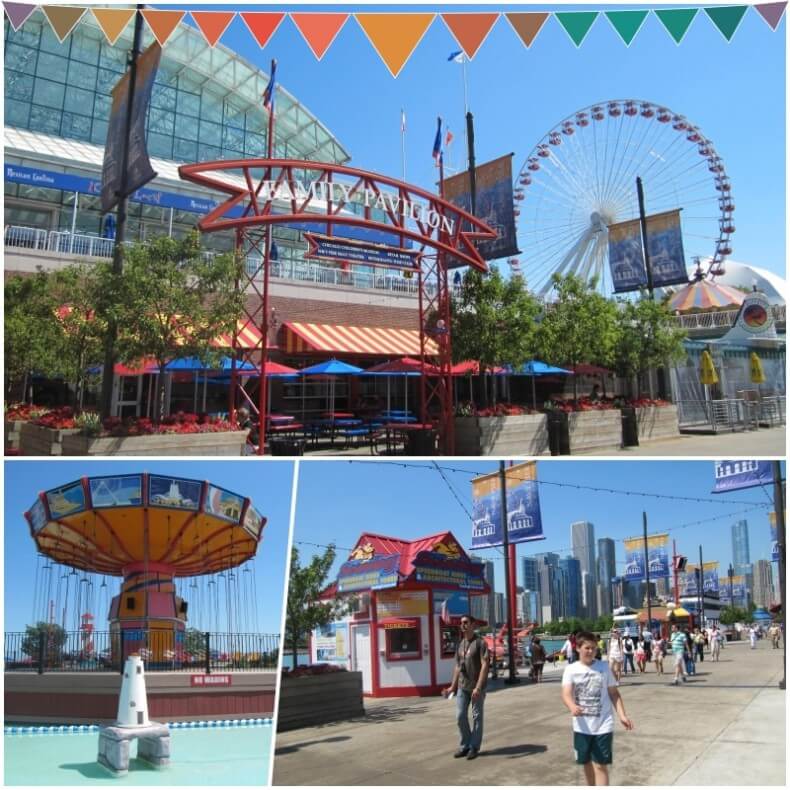Ferris Wheel Navy Pier Chicago