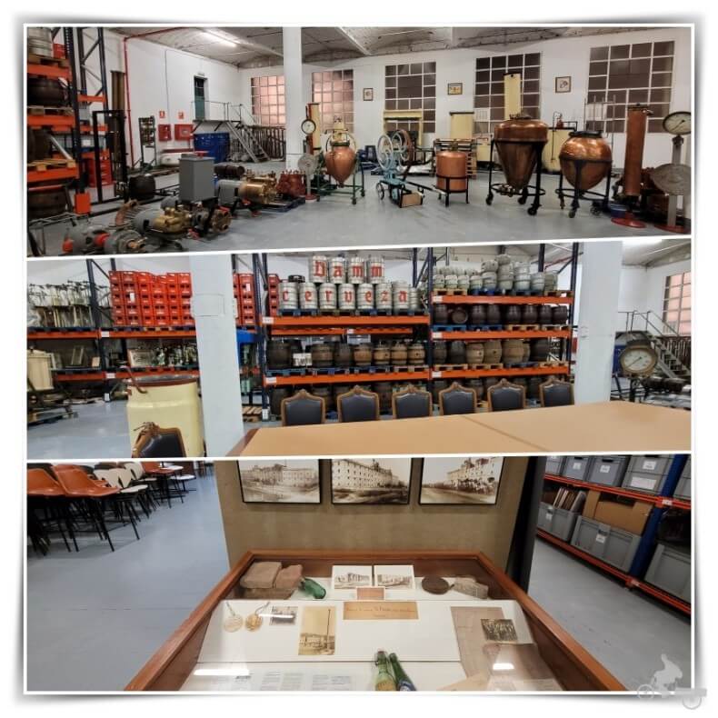 sala archivo histórico antigua fábrica cerveza estrella DAMM