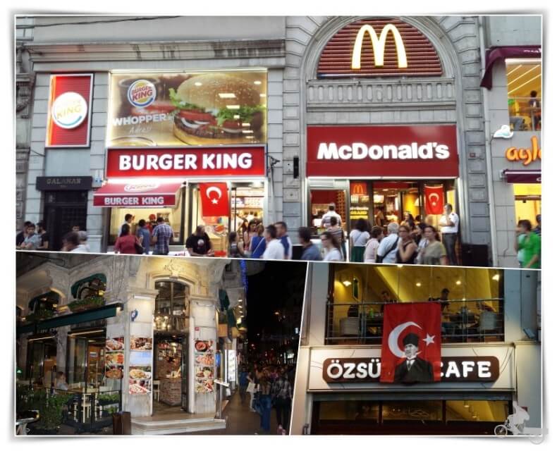 comida rapida avenida istiklal