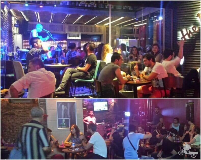 conciertos avenida Istiklal y plaza Taksim