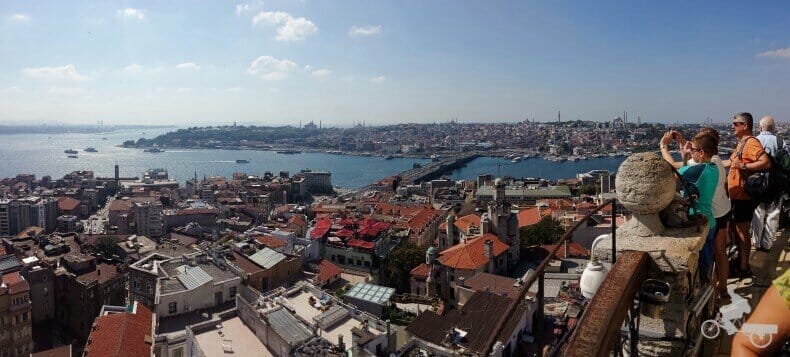 Vistas desde la Torre Gálata 