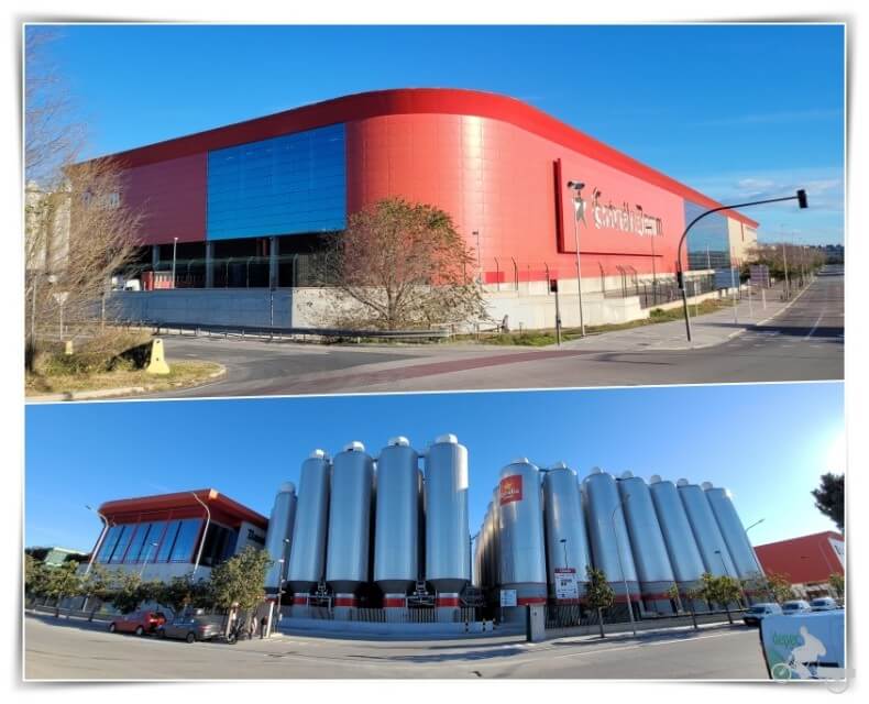 fabrica estrella DAMM de el Prat