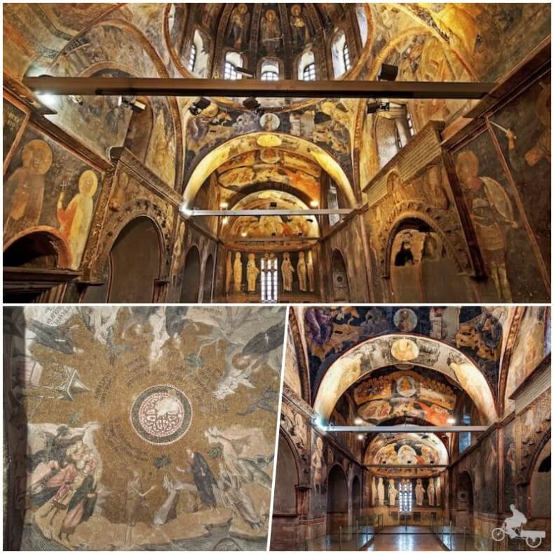 Iglesia de San Salvador de Chora, interior